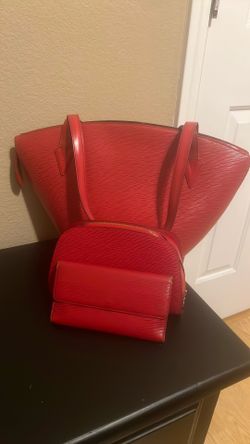 Authentic Louis Vuitton Red Set