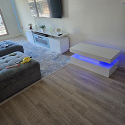 Led Light Coffee Table 