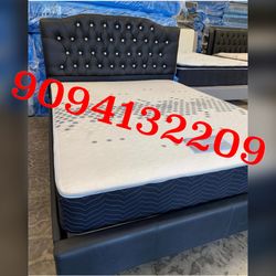 Queen Bed With Supreme Mattress Included!