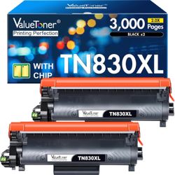 TN830XL Toner for Brother Printer 2-Black