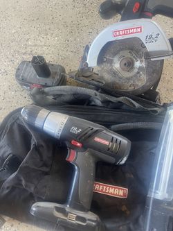 Craftsman Full Tool Set With Battery Chargers 