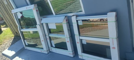 5 New 🆕 Hurricane 🌀 impact single hung windows sold separately not the low quality Home Depot stuff sizes and individual prices in the description