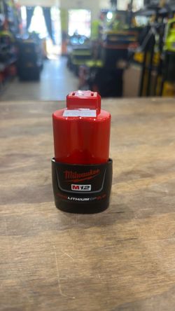Milwaukee M12 12-Volt Lithium-Ion 2.0 Ah Compact Battery ($25 EACH)