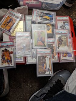 Kobe,Acuna Hornsby,Mantle,Hank Aaron,Willie Mays,Graded Alkline