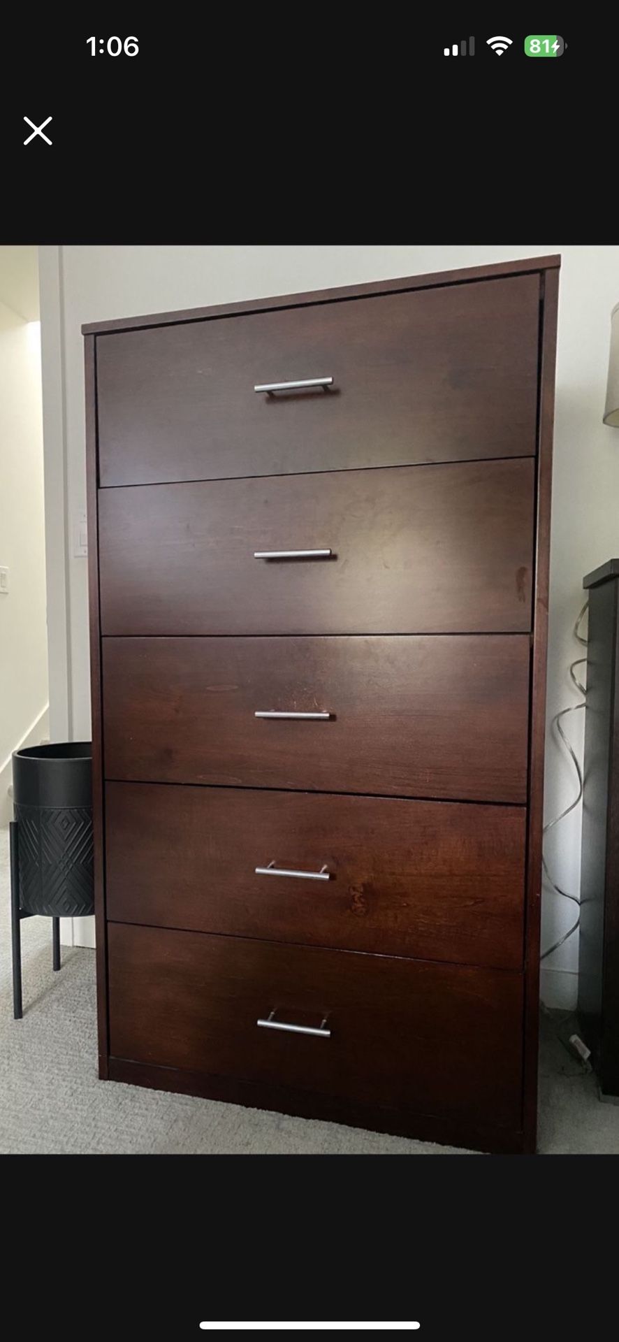 Solid Wood Dresser / Chest Of Drawers