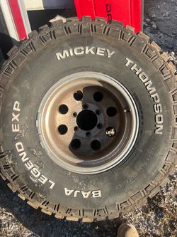 Mickey Thompson Baja Legend EXP 35x12.50R15 Tire on Wheel