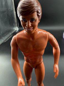 Ken Barbie Doll 1968 Mattel 12" Tall With Twist & Bend Legs Nude