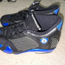 Supreme X Air Jordan 14 Retro Shoes