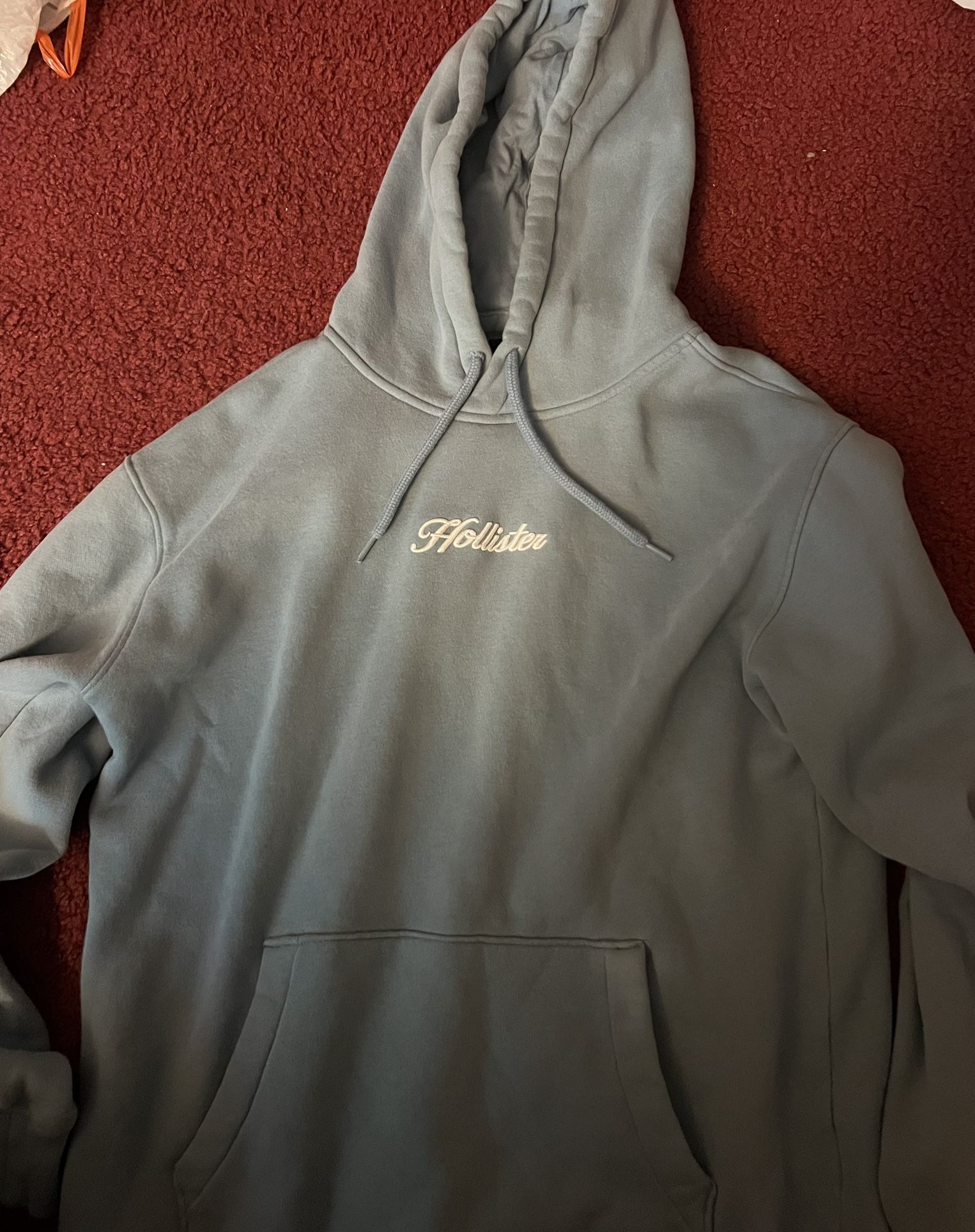 Light Blue Hollister Hoodie