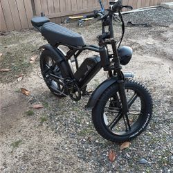 TST Electric Bike for Adults 1500W Peak 20" Fat Tire All-Terrain E-Bike 60/110 Miles 28 MPH Electric Dirt Bike 