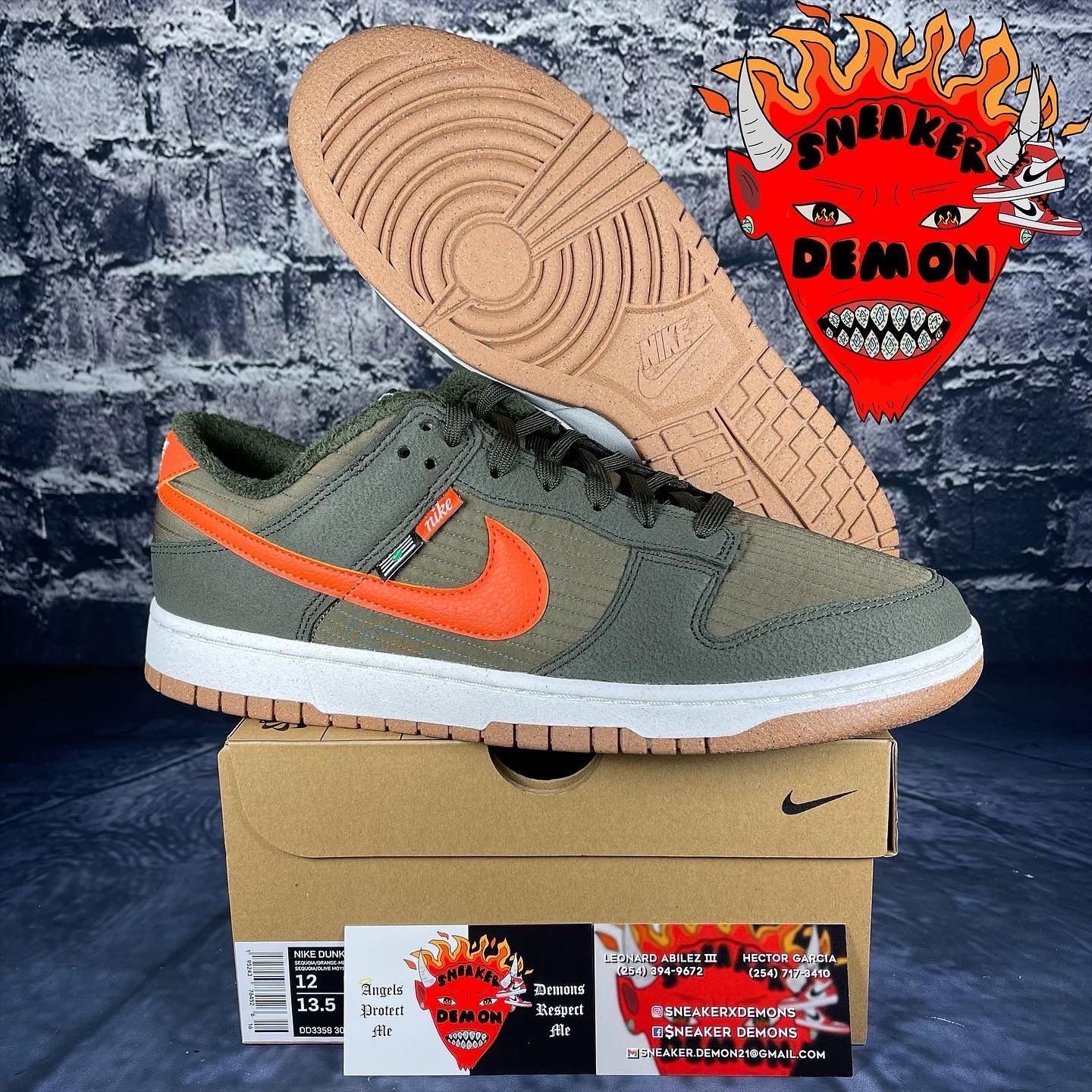 Nike Dunk Low Retro “Next Nature Sequoia” Size 12 Men | 13.5