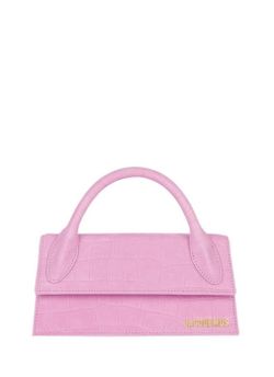 Jacquemus Le Chiquito Long Pink Croc