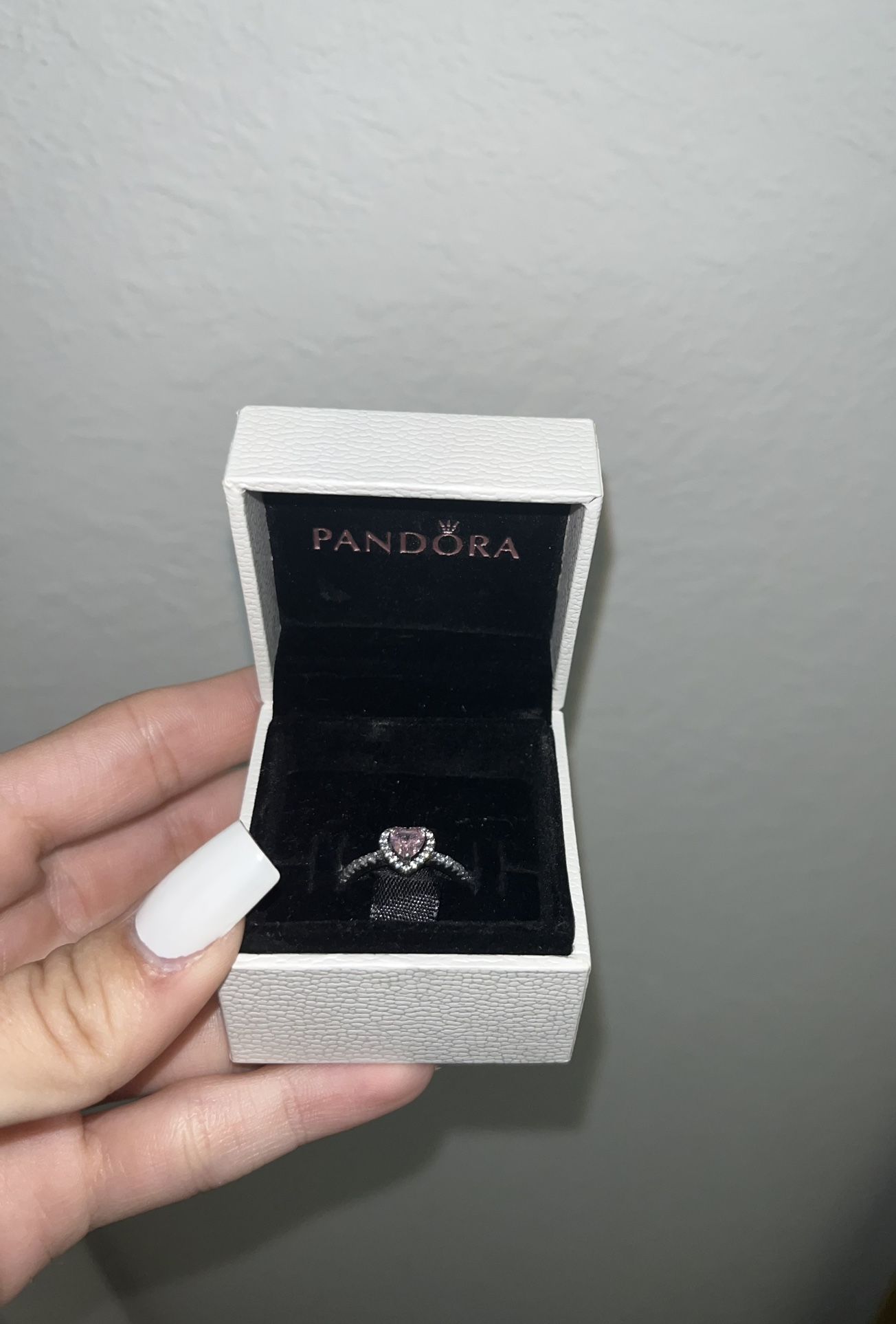 Pandora Pink Heart Ring (Brand New)