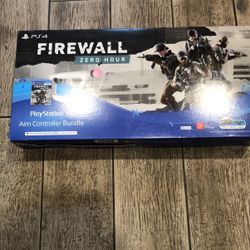 PS4 Fire Wall Zero Hour New In Box Sealed