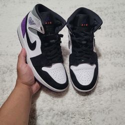 Air jordan 1 mid purple