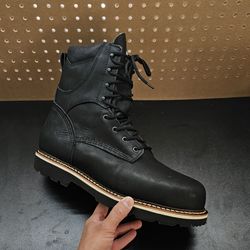 Size 12 W Mens Work Boots Steel Toe