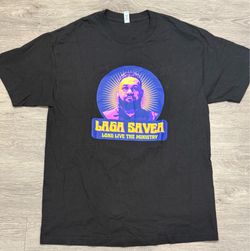 Wash House Music Lava Savea black T-shirt Size Large L Armpit to pit 22”  Top to bottom  29” Gently worn