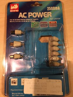 AC adapter For Digital Cameras