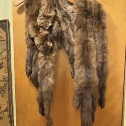 Vintage Fox Fur Full Body