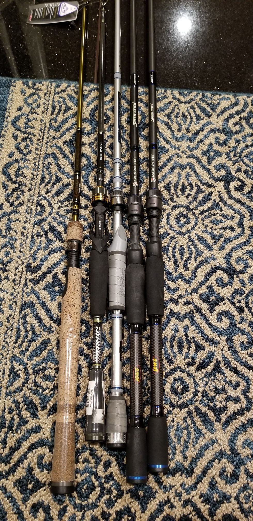 Bass fishing Rods