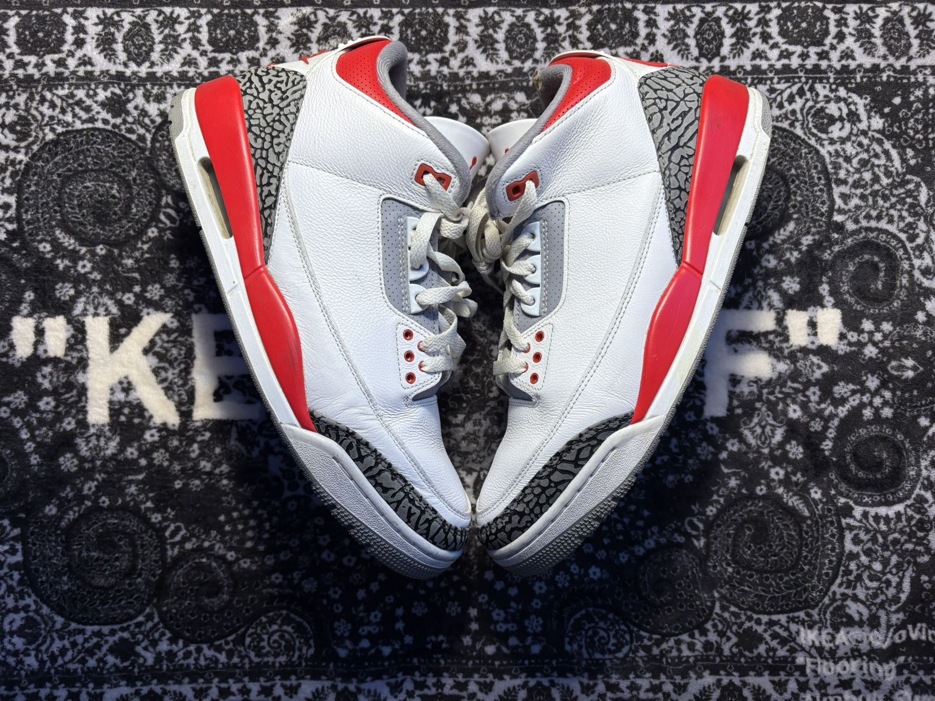 Jordan Retro 3 Fire Red