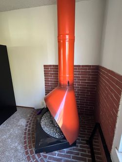 Mid-century Malm Fireplace