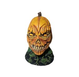 Scary Halloween pumpkin face mask