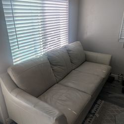 Used Large Couch Leather 