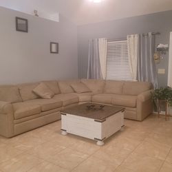Large Lazyboy sectional