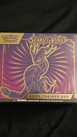 Pokemon Trading Card Game Scarlet and Violet Elite Trainer Box
