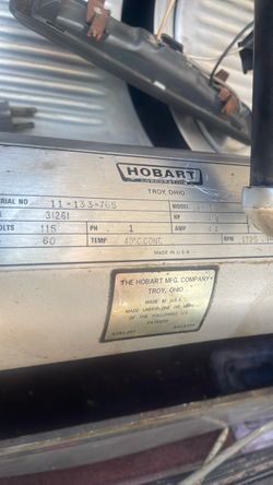 Hobart Commercial Meat Slicer