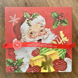 Martha Stewart Large Christmas Santa Advent Calendar