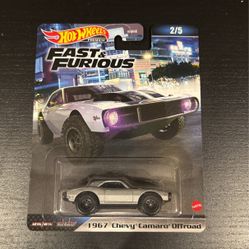 Hotwheeles Fast & Furious Camaro