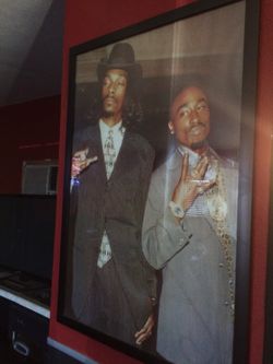 Snoop Dogg x 2 pac Poster