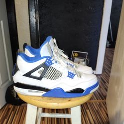 jordan 4 motor sport 100% AUTHENTIC good cond. sz 10.5 $200