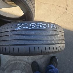 One 225/50/18 Bridgestone 