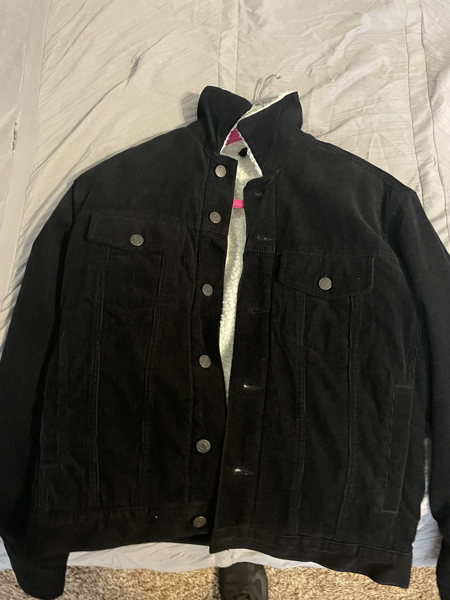 H&M Black Jean Jacket
