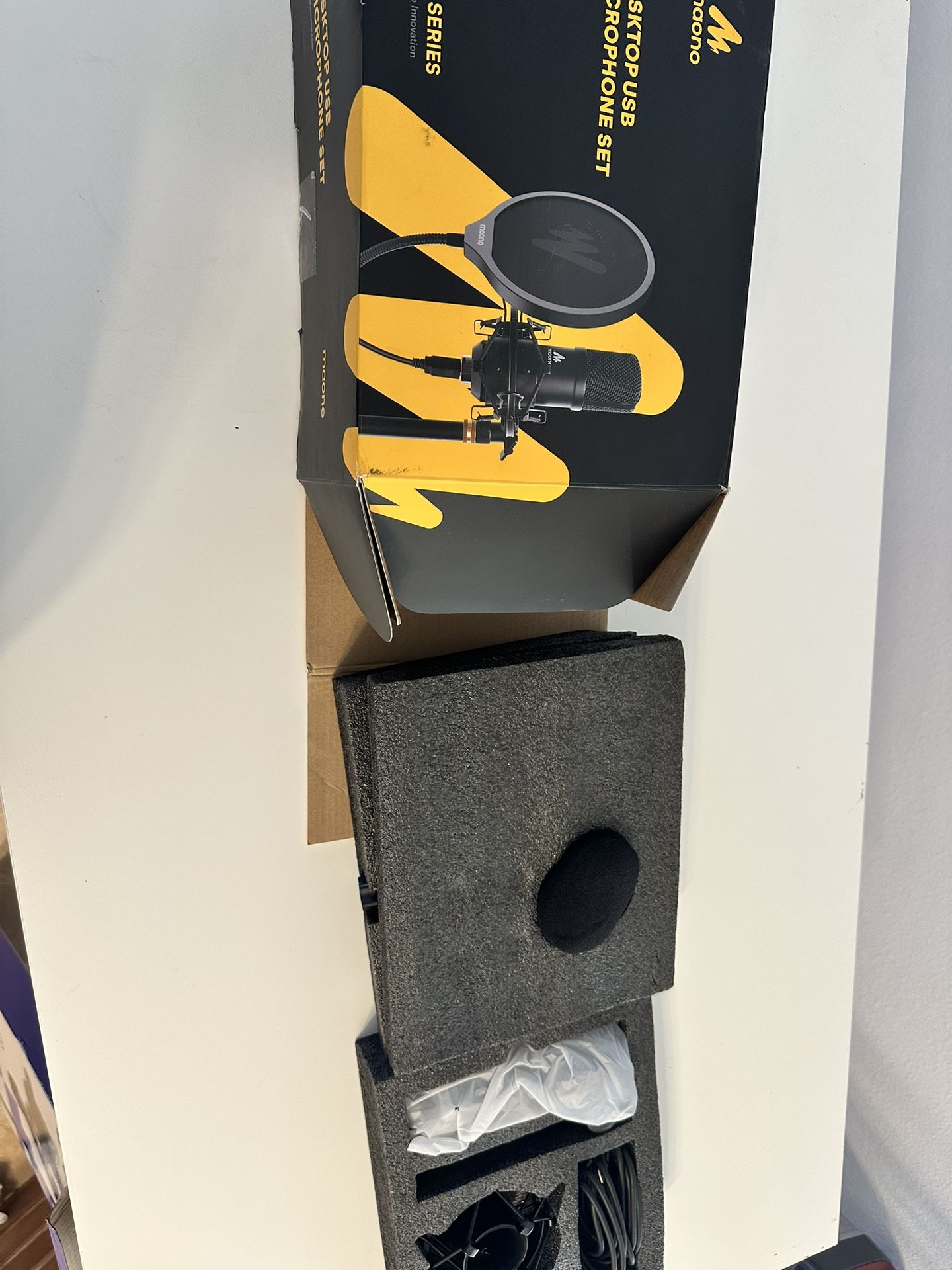 Microphone Set For Desktop