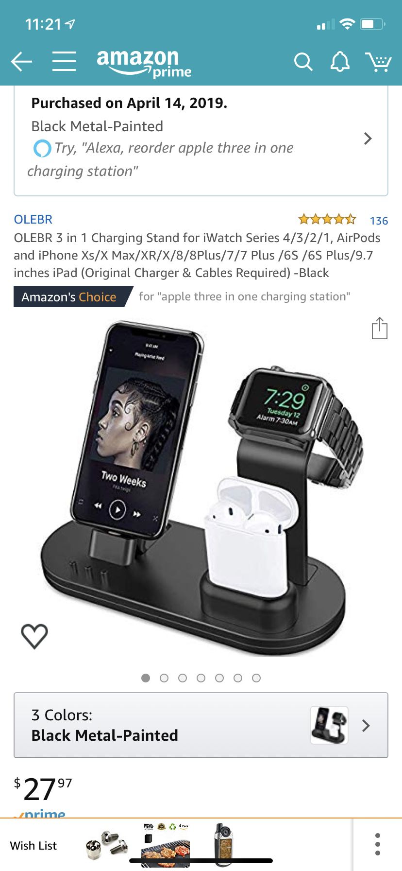 3 in 1 charging station