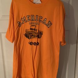 American legend Jeep T shirt Large work wear New