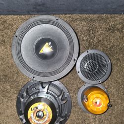 CRESCENDO AUDIO 6.5" SPEAKERS + 3" TWEETS