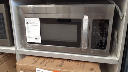 LG 1.8 Cu. Ft Over the Range Microwave