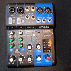 Yamaha MG06X 6 Channel Analog Mixer