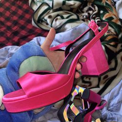 Hot Pink Heels H&M