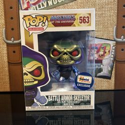 Funko Pop Battle Armor Skeletor 563