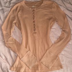 Aerie Peachy orange color size extra small