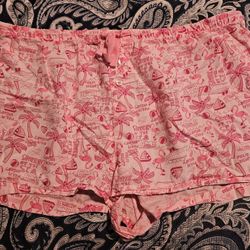 Adonna Ladies Drawstring Pajama Shorts - Size XL