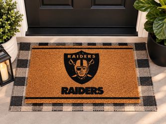Football doormats/ football decor/ football home decor/ NFL/ housewarming gifts