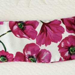 Elizabeth W Poppy Floral Eye Pillow