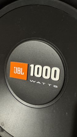 JBL 1K Watt Sub in Bassworx Box